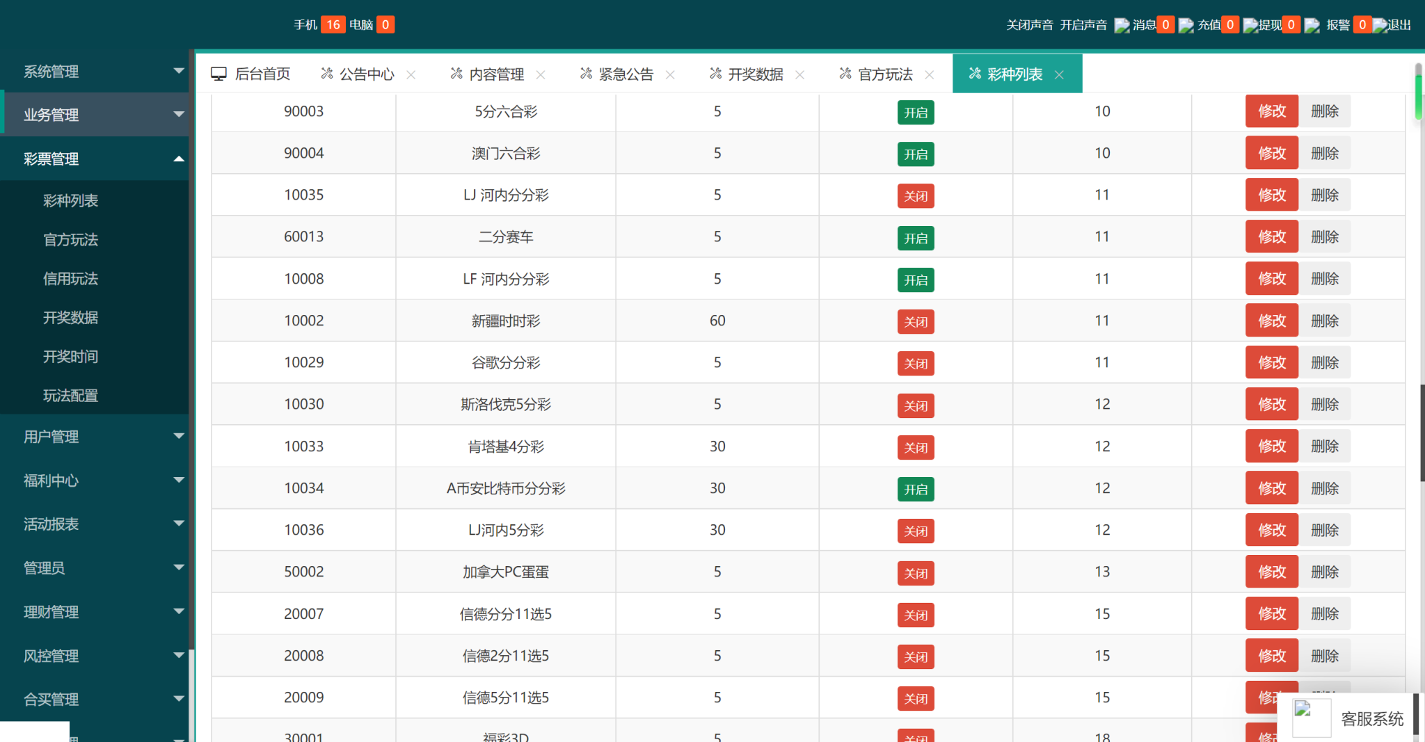 新利娱乐双玩法整站运营级源码/猎豹系统/带搭建说明/彩种丰富插图11